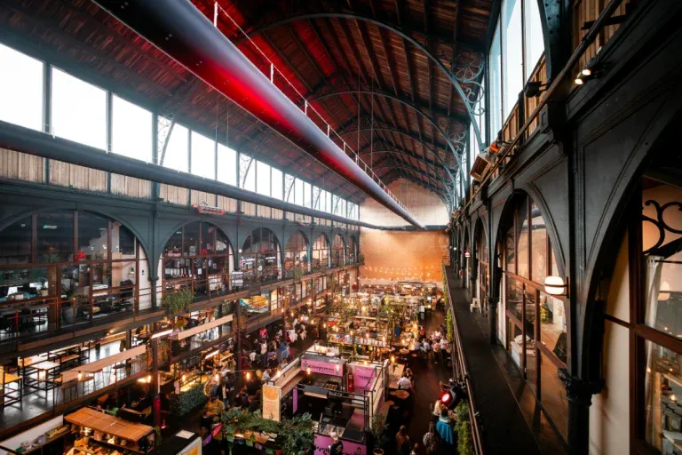 Overzicht van de Vleeshalle in Mechelen